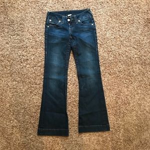 True Religion Wide Leg Jeans